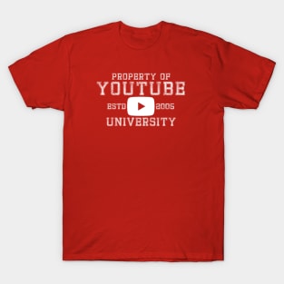 Property of YouTube University T-Shirt